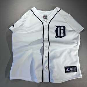 Majestic Detroit Tigers MLB Baseball Jersey Size M